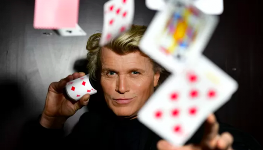 Hans Klok works on TV show with new generation of magicians